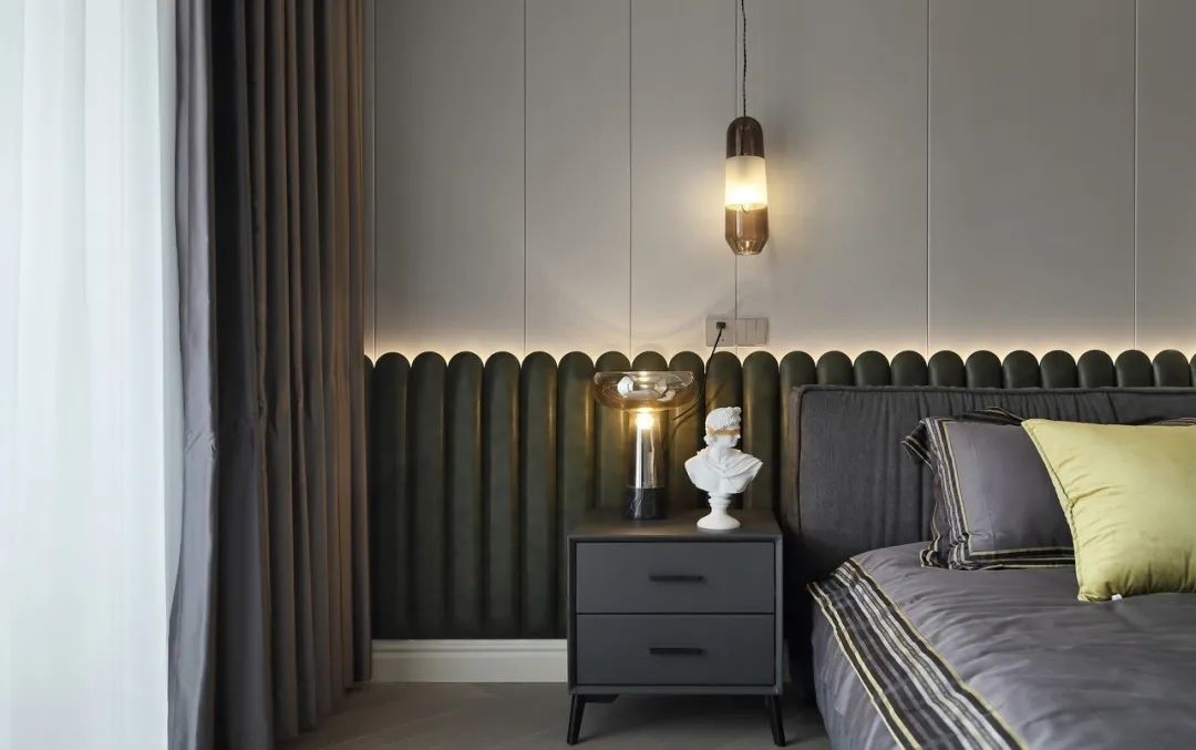 鑫界帝王国际样板间 | 现代轻奢风格下的古典艺术对话-43