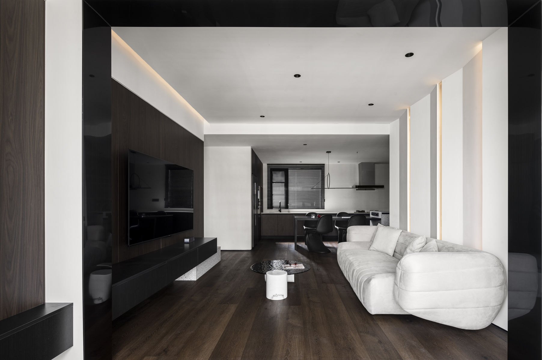 富有质感的暗调家居丨宏福樘-8