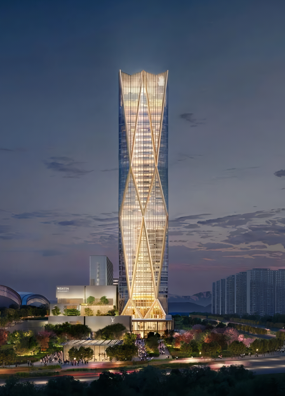 新疆华美胜地项目丨中国乌鲁木齐丨SOM建筑设计事务所-19