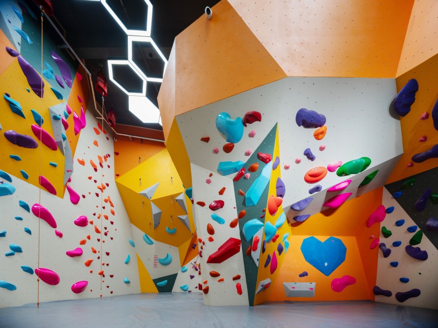 上海古北晨道攀岩馆丨中国上海丨平介设计-21