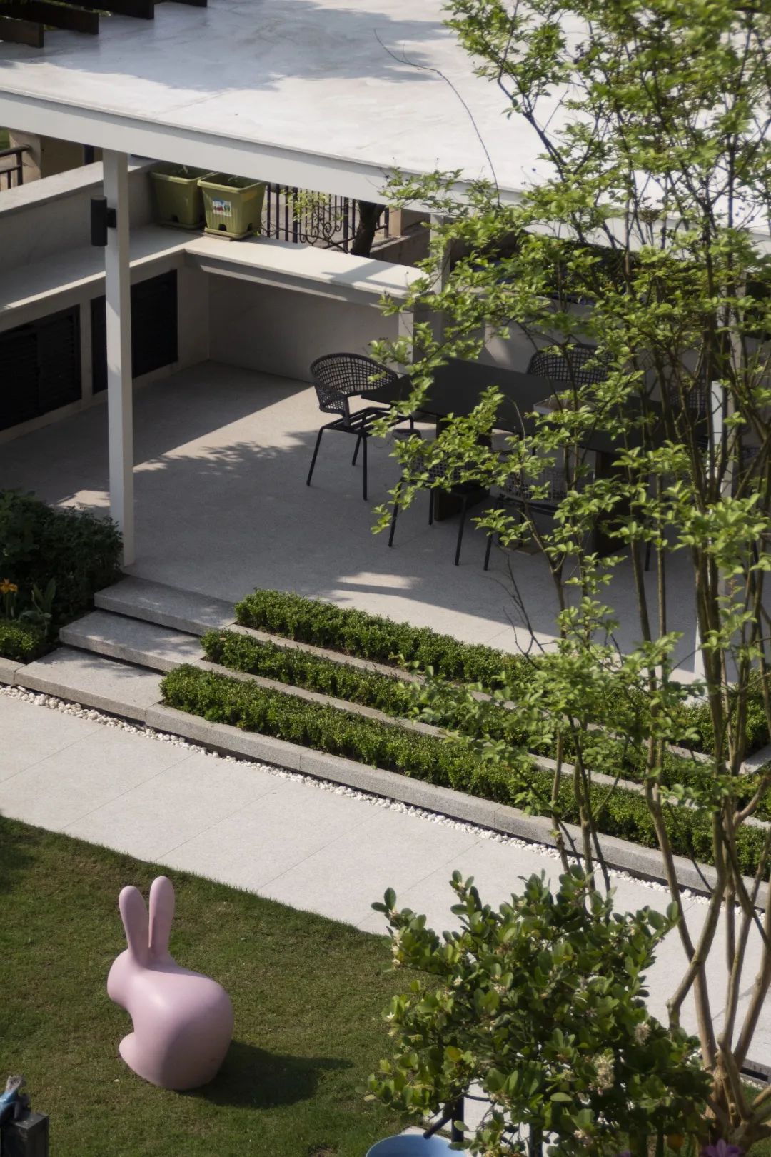 嘉陵江畔的「叠级线条」庭院丨MUSO 设计-25