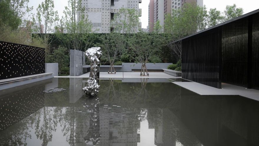 里表都会丨天津 万科 · 翡翠紫台 景观设计 丨中国天津-34