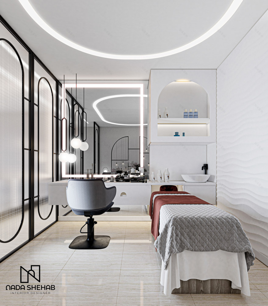 BEAUTY SALOON美容沙龙丨沙特阿拉伯丨DESIGN PASSION OFFICE,NADA SHEHAB-16