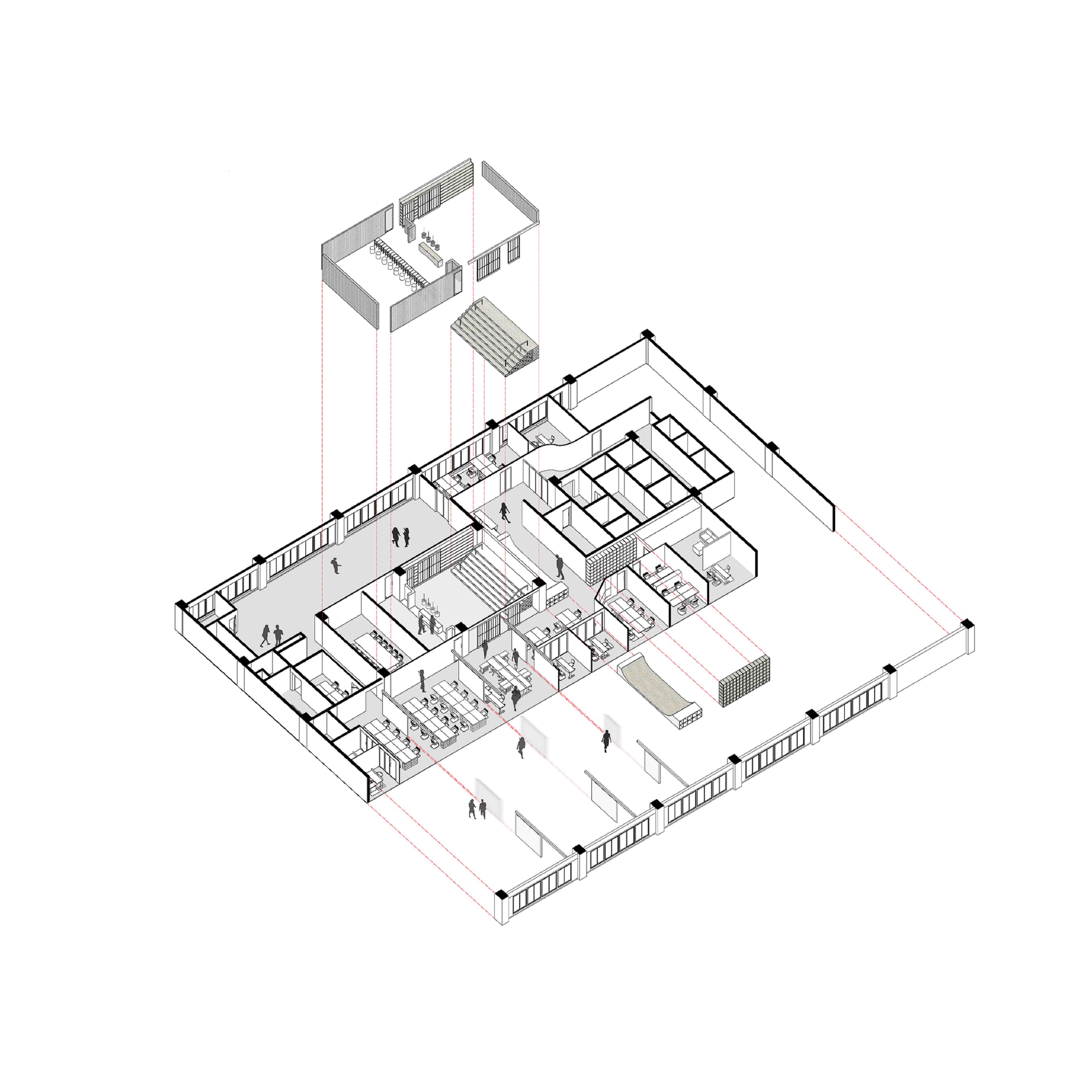 郦文曦建筑事务所打造的游戏公司办公室空间设计-43
