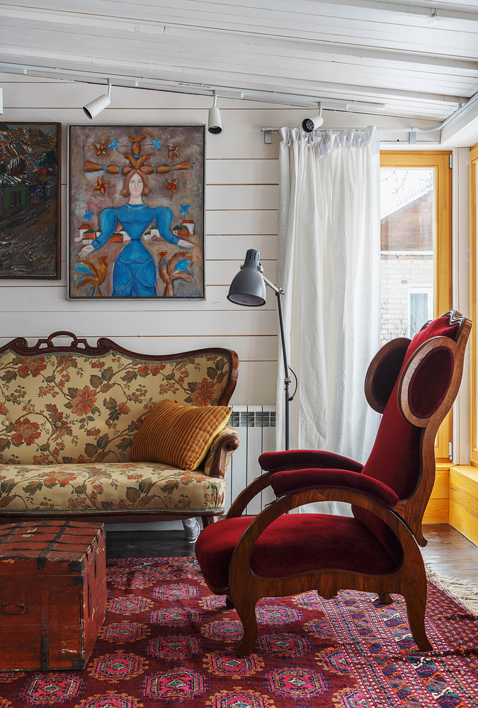 俄罗斯塔鲁萨郊区住宅翻修丨Architectural bureau PROJECT905-73