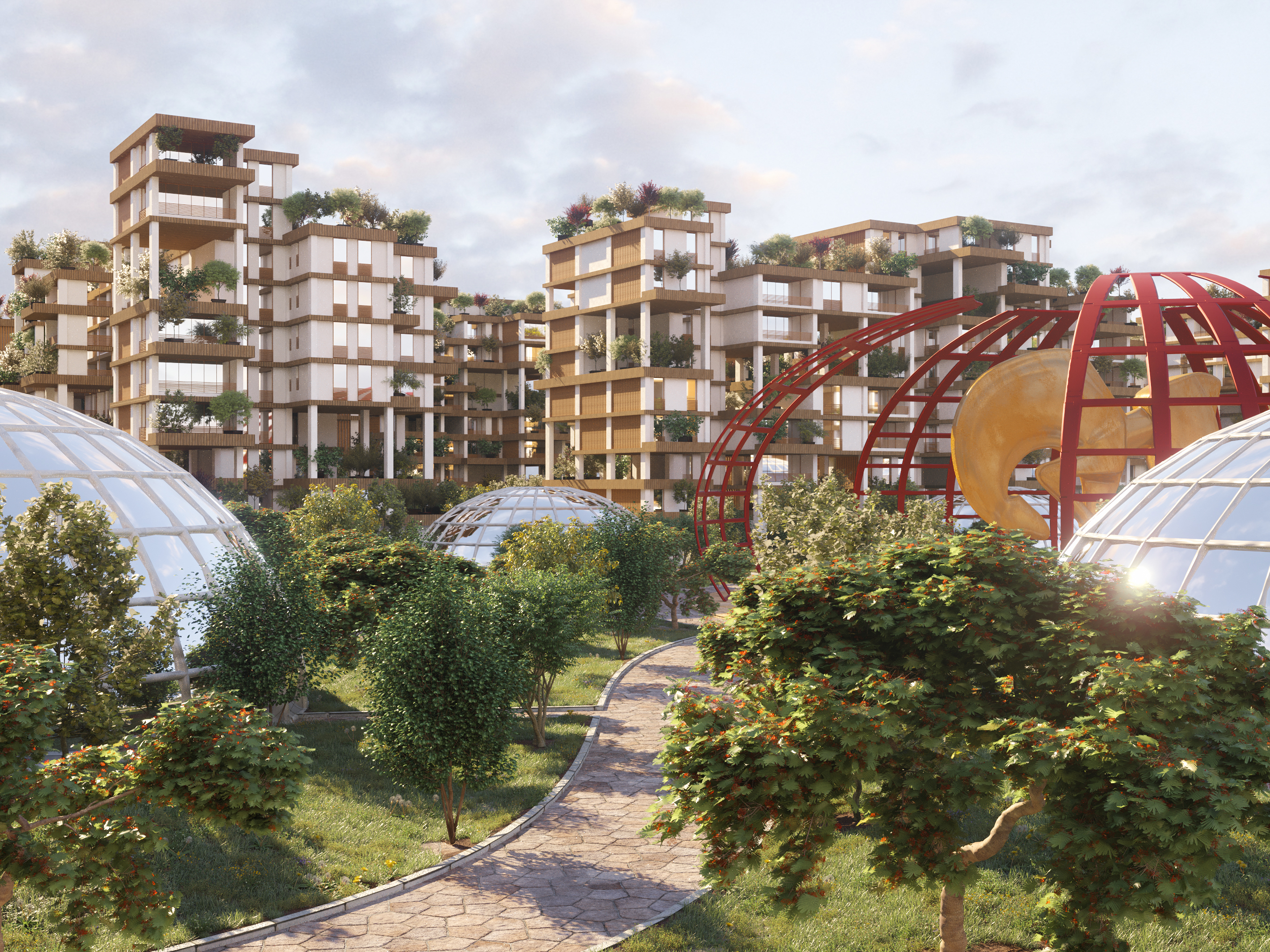 Researchers Residential zone. Graduation project (3/3)-9