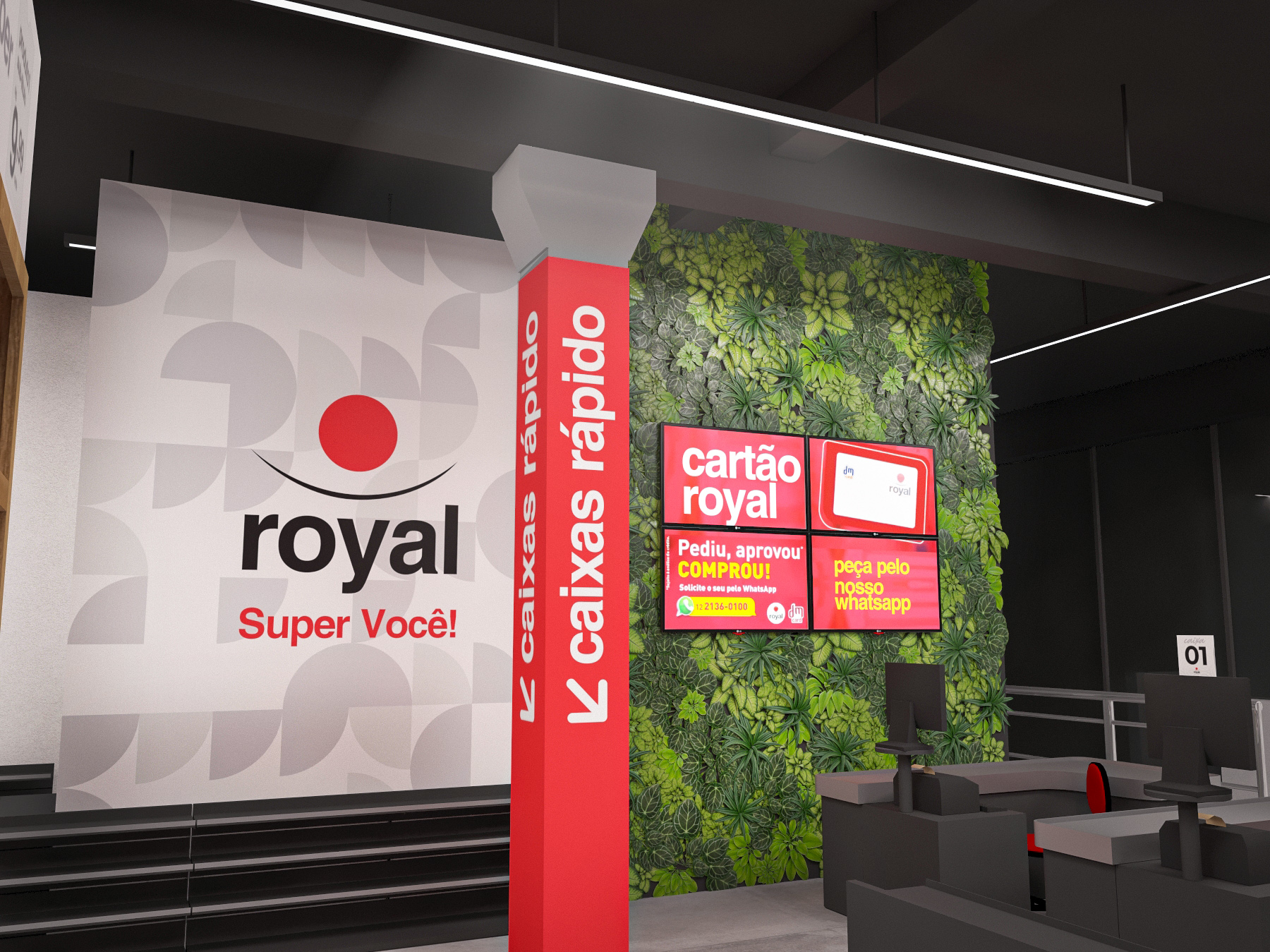 Royal Supermarket Retail | Comunicação Visual-6