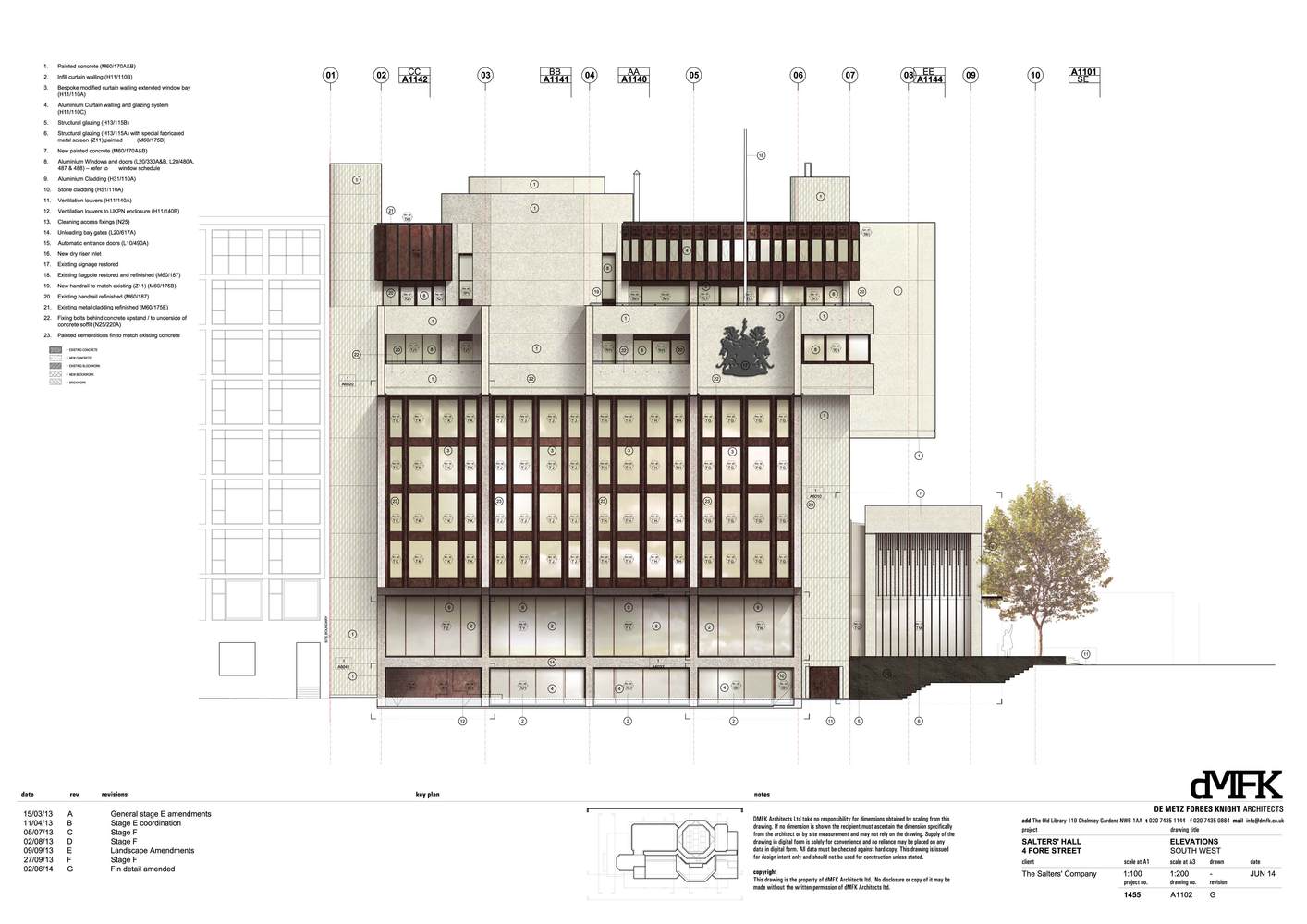 伦敦金融城 Salters' Hall 翻修升级-36