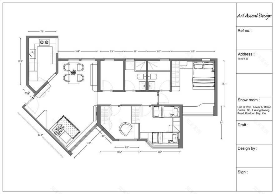 海怡半岛设计 · 海怡半岛装修室内设计-6