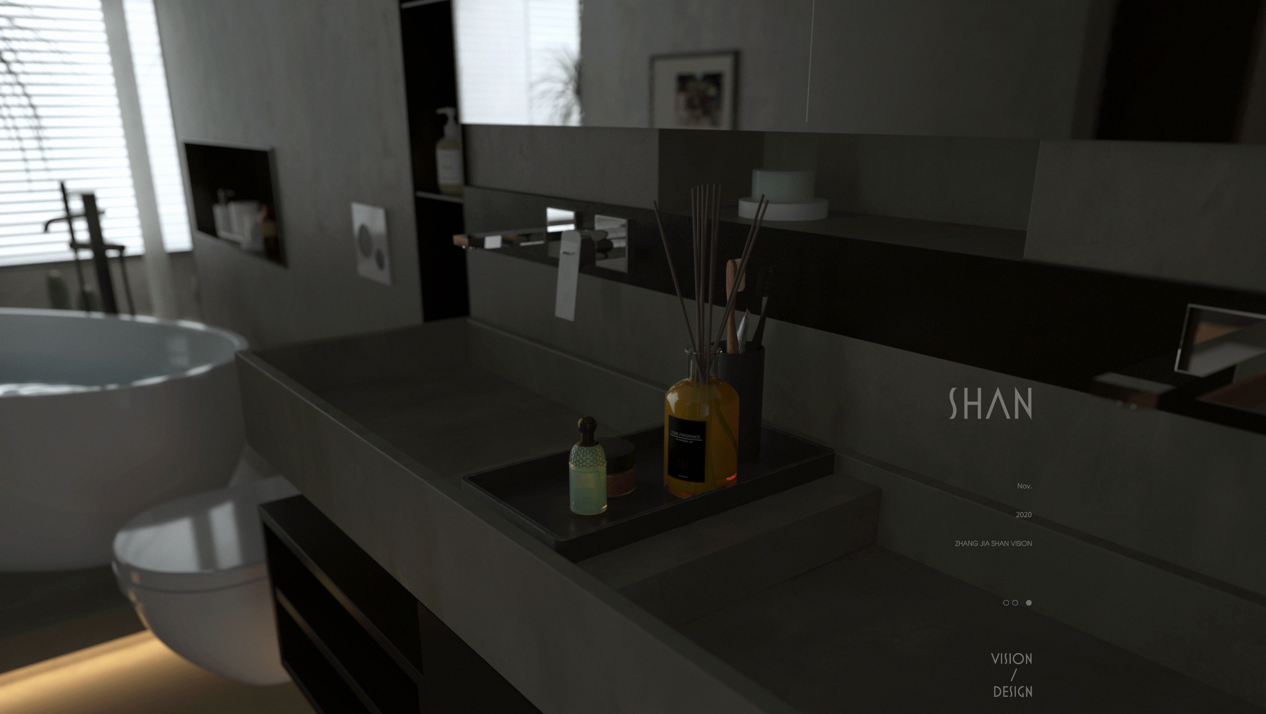 暗调魅力 | SHAN 打造单身住宅设计-19