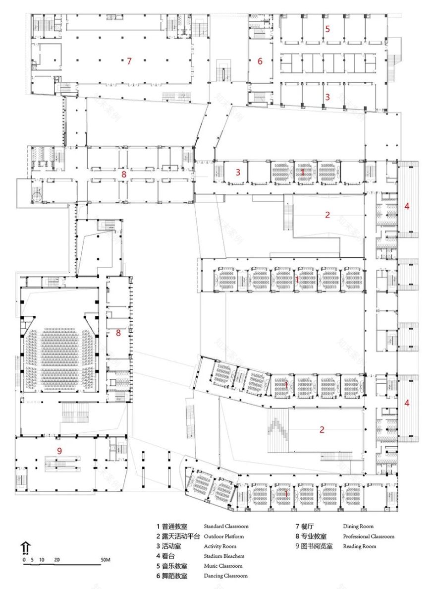 苏州工业园区星浦实验中学丨中国苏州丨苏州华造建筑设计有限公司-71