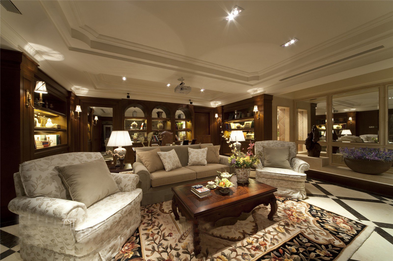 苏州九龙仓国宾一号美式墅样板房-23