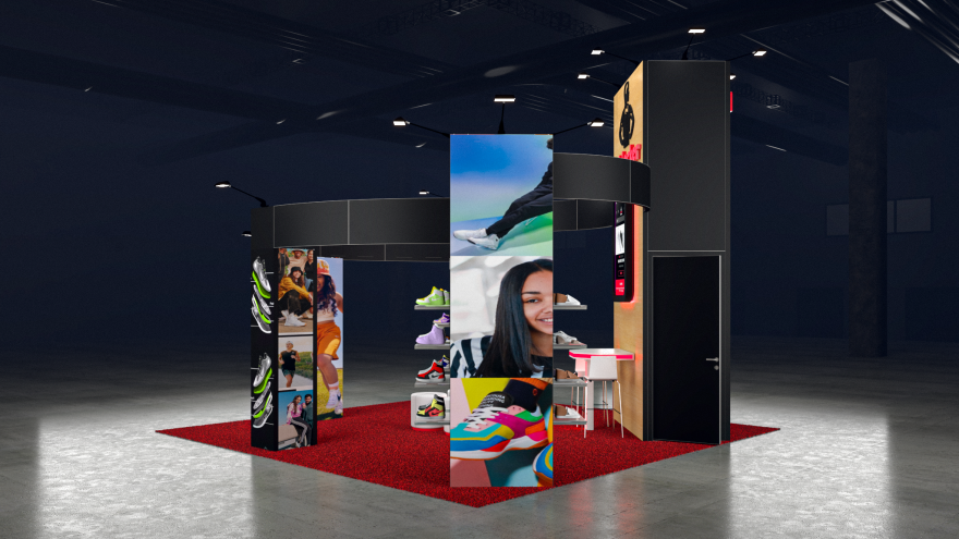 FOOT LOCKER贸易展展位提案设计-14