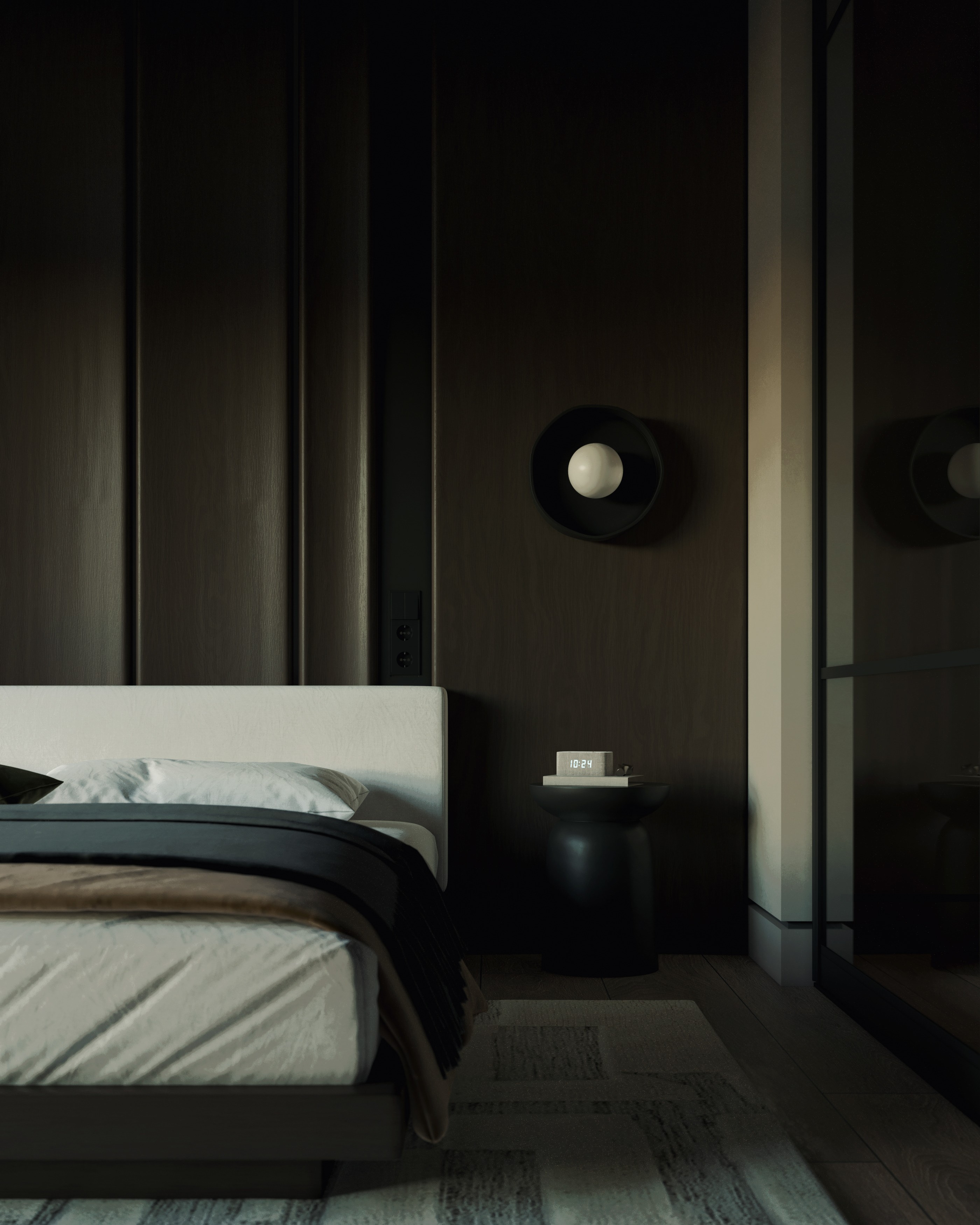 高级灰调 空间设计！-15