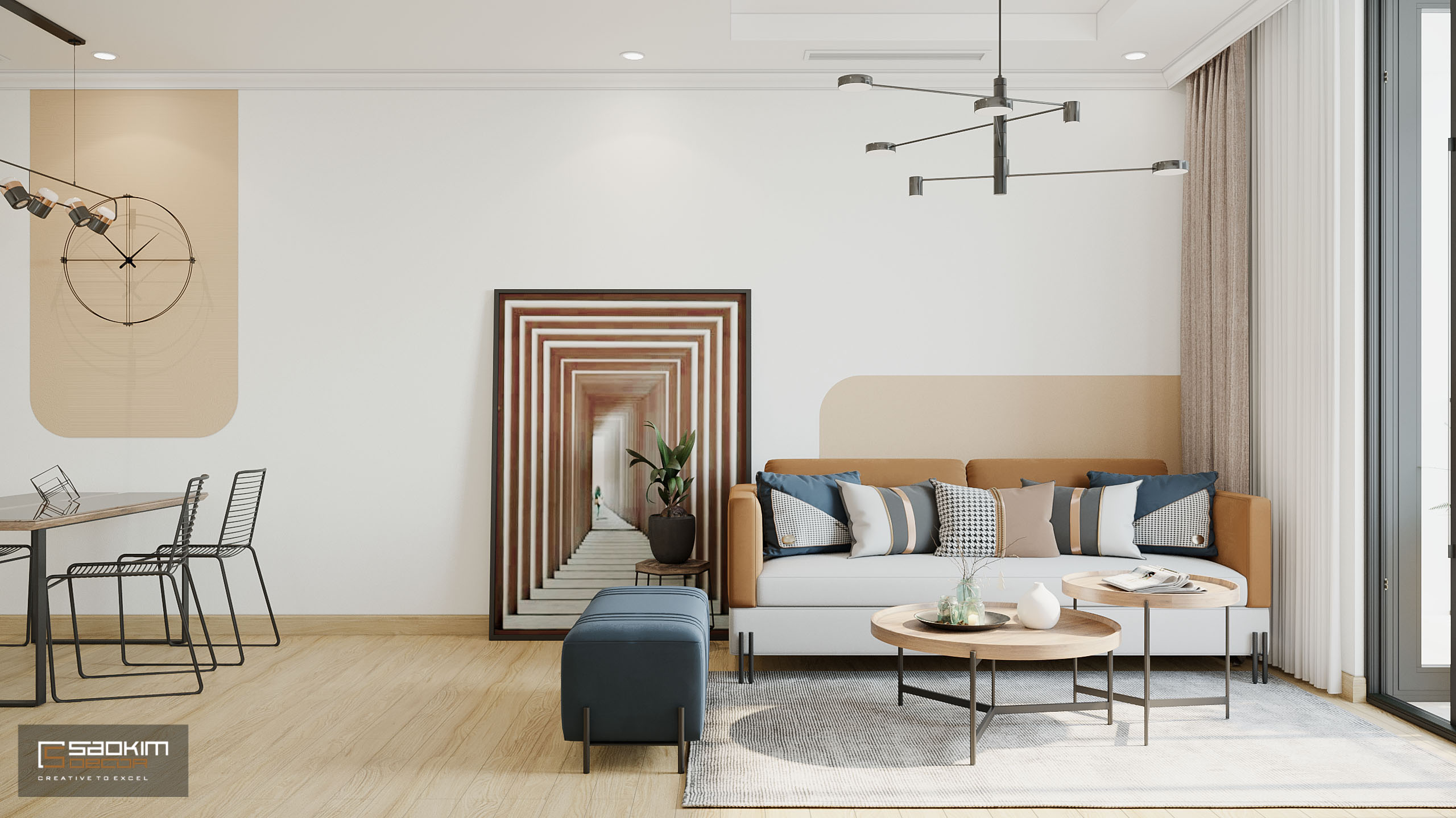 Time City 78m2 旧公寓改造丨越南河内丨Sao Kim Co.,Ltd.-6