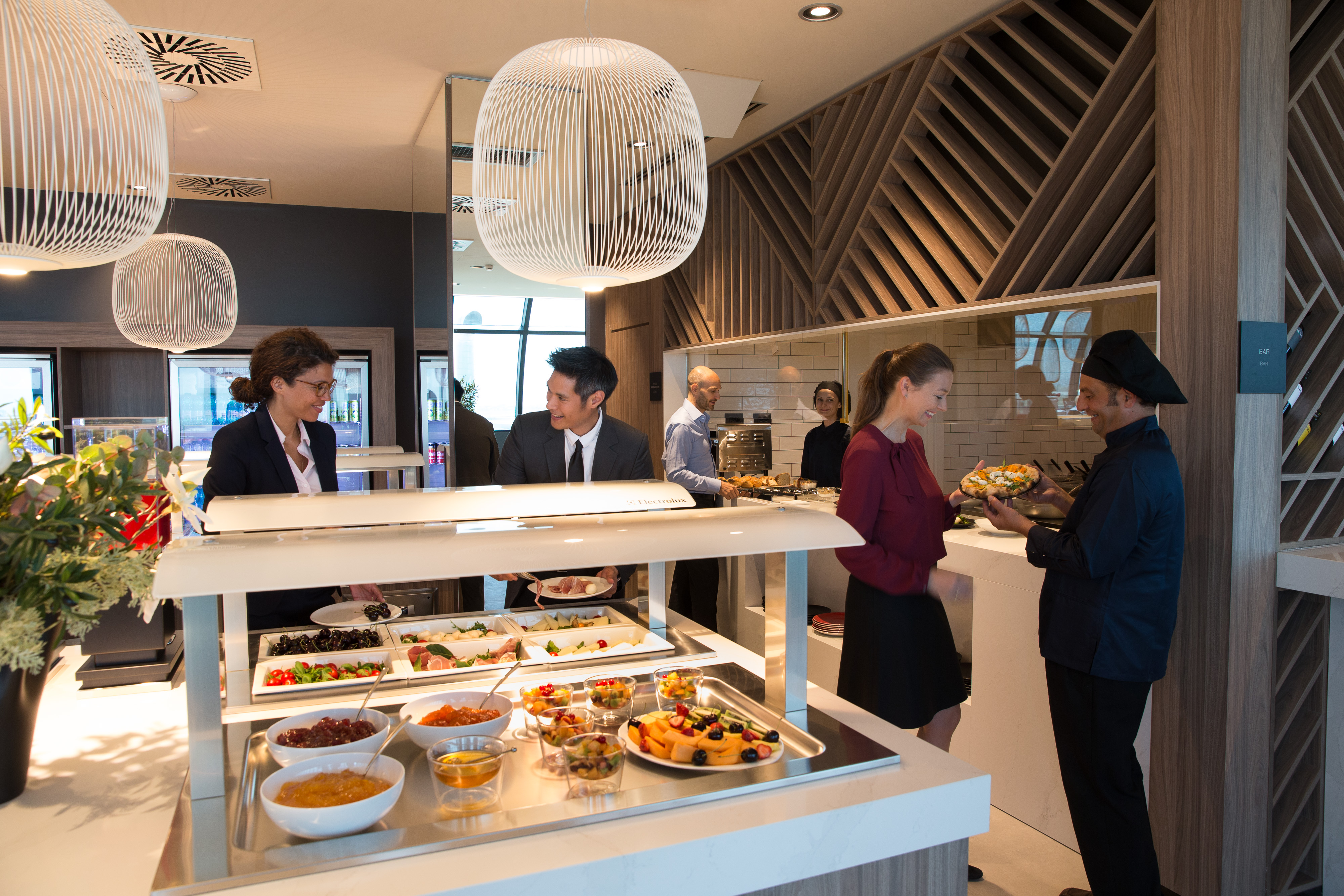 罗马莱昂纳多·达·芬奇国际机场星空联盟贵宾休息室-13