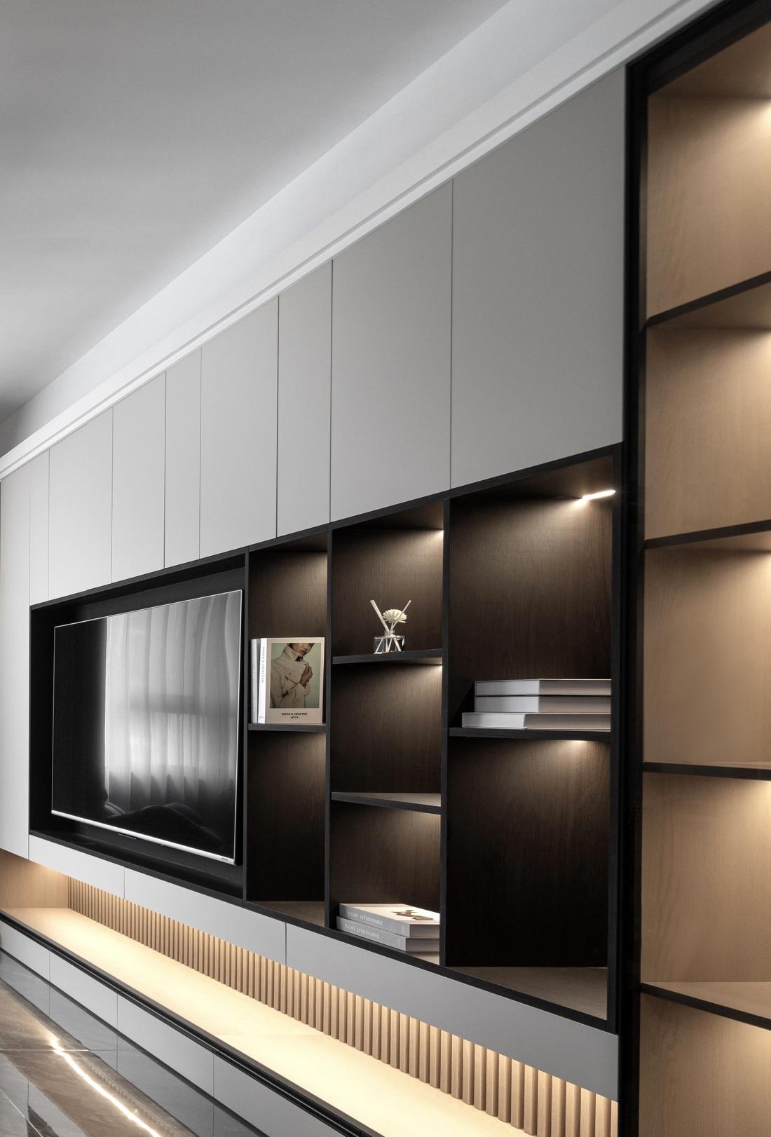 大富鸿学府 105 平米简约雅居丨中国合肥丨了凡空间设计工作室-20