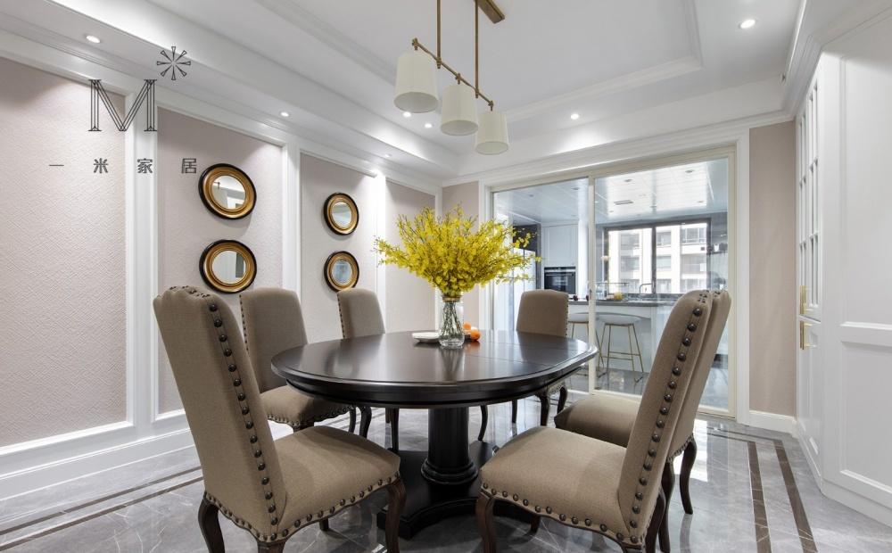 平层丨【一米家居】琉光240㎡现代美式-22
