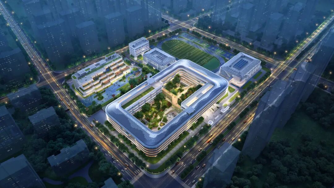 【AT】MIX校·园乐活大院——新浦中学及幼儿园项目(by千城建筑设计集团)-61