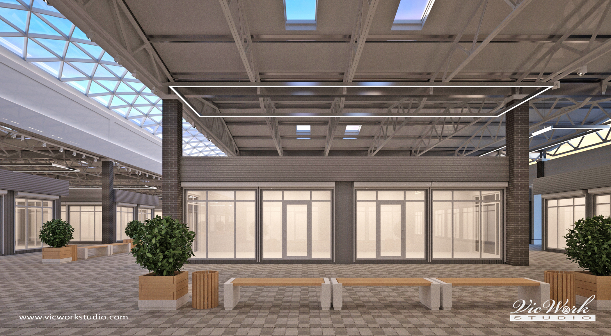 概念设计 | vicworkstudio 的 25000 平方英尺--100000 平方英尺覆盖市场-2