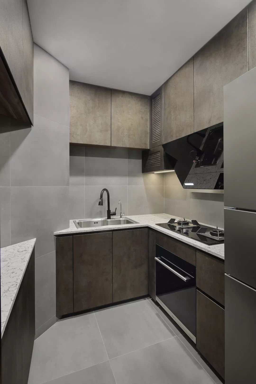 上海 68 平米老房爆改成三室两厅三卫艺术之家-65