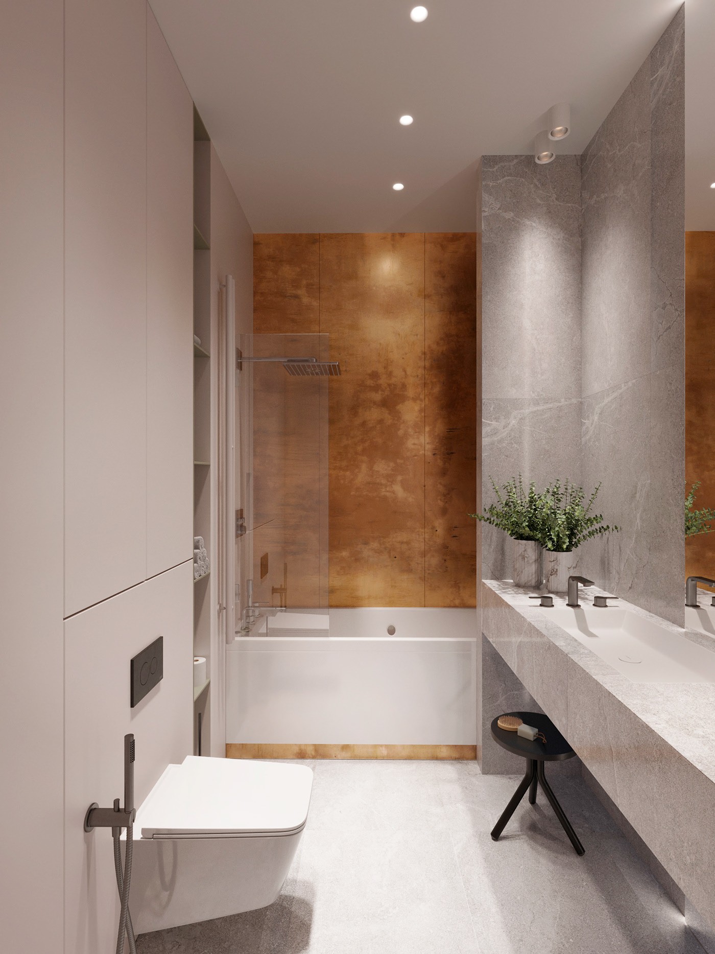 38.5㎡小空间公寓设计 超有质感！-18