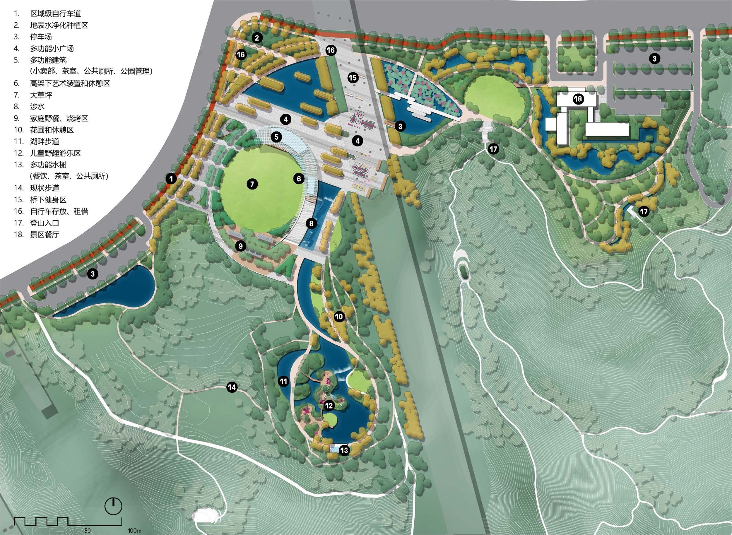 三山森林公园丨中国佛山丨SWA休斯敦工作室-30