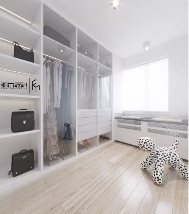 80m²精装房软装设计-32