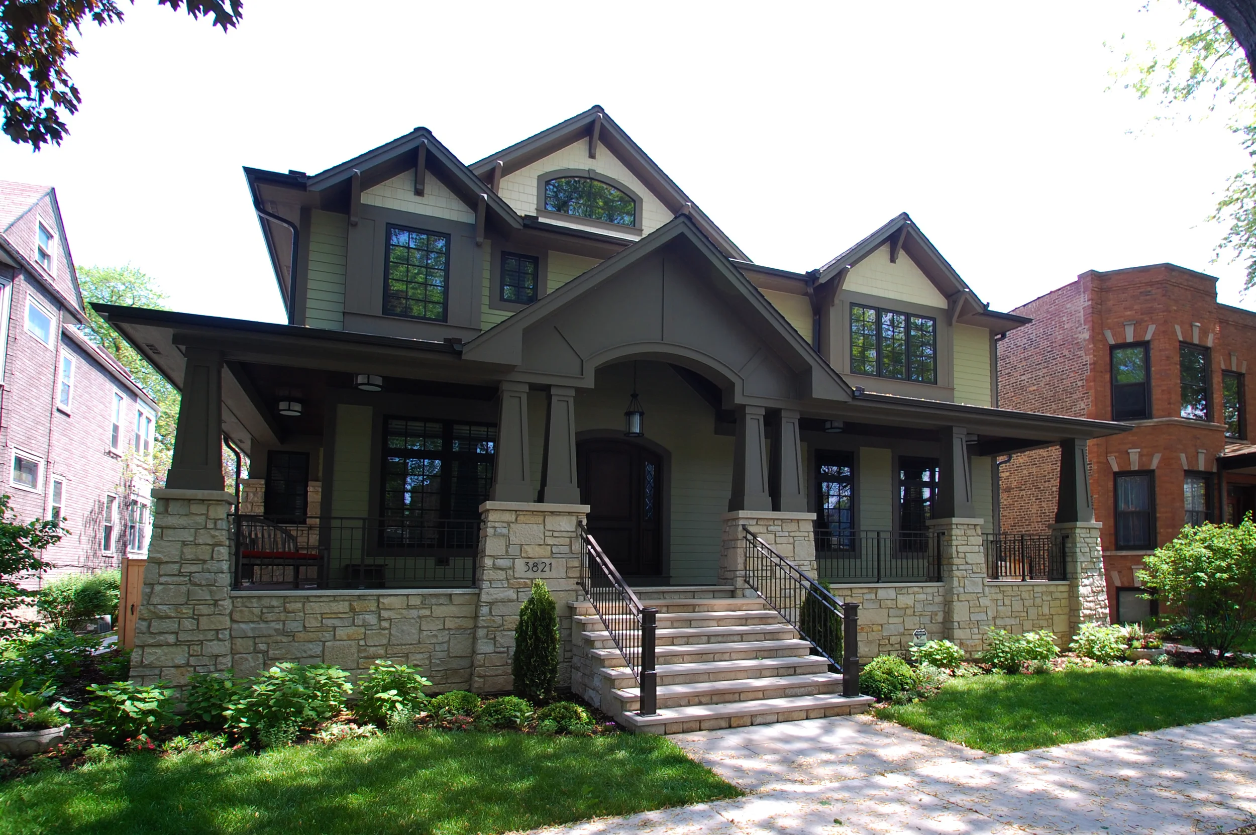 未明确提及（可理解为老芝加哥圣本社区住宅）丨美国芝加哥丨Linden Group Architects-2