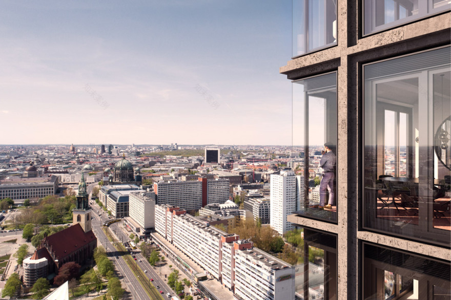 The Berlinian – Hochhaus am Alexanderplatz, Berlin – Kleihues + Kleihues-21