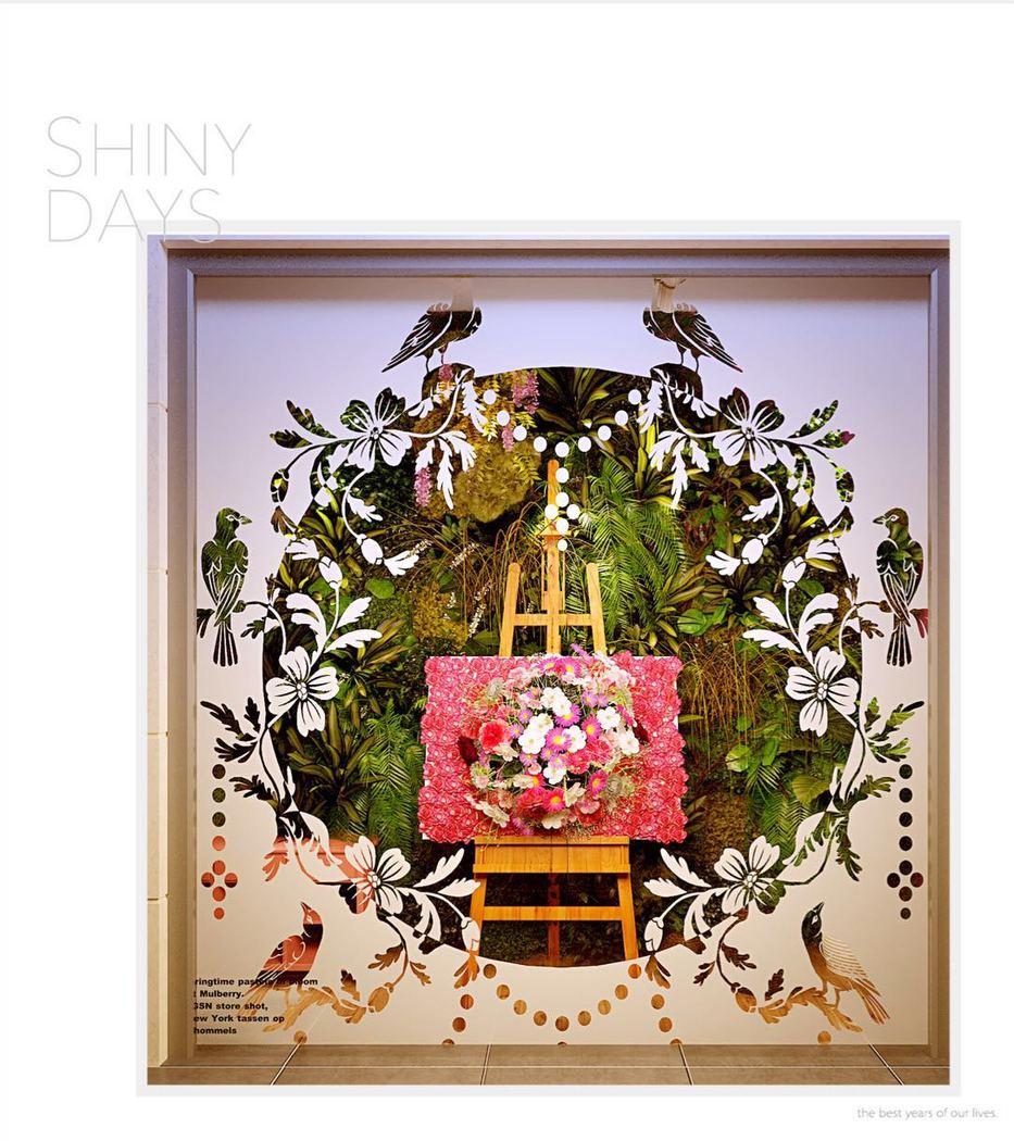 
来上海这半年做的橱窗 -1