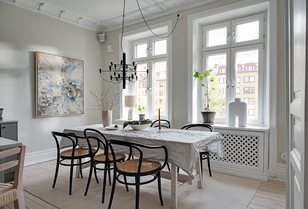 瑞典轻奢公寓，Scandinavian 风格设计-10