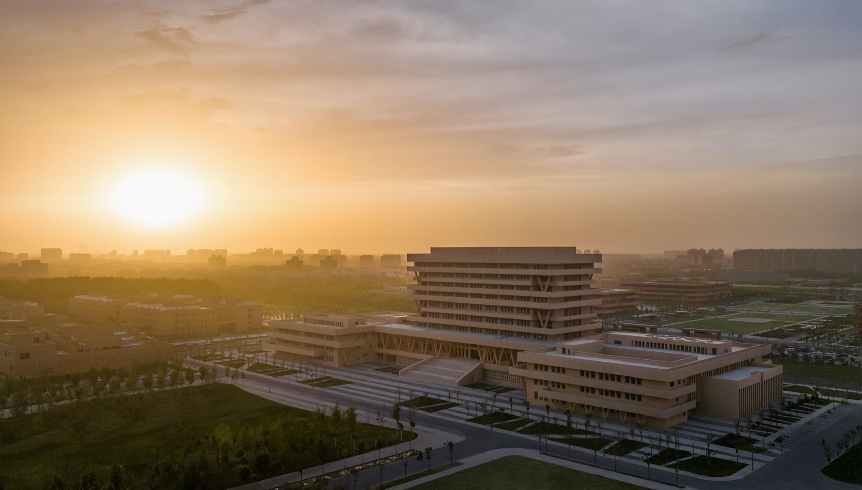 塔里木大学新校区图信中心丨中国阿拉尔丨中国建筑设计研究院有限公司-5