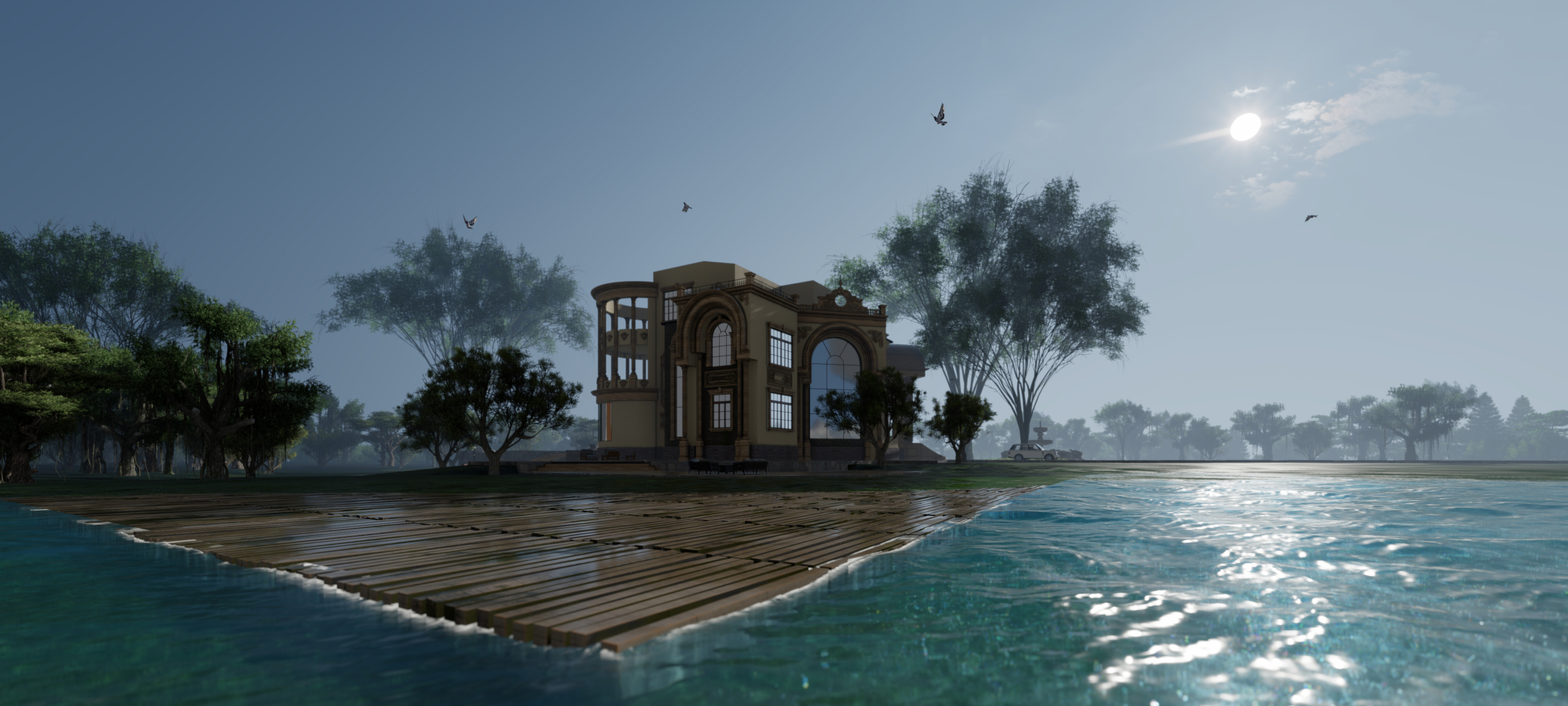 虚构的经典别墅丨个人-14