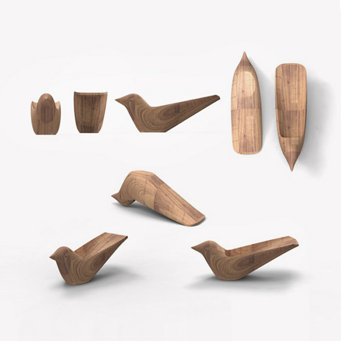 Tropical Bird办公用鸟摆件丨韩国工作室Matter&Matter-16