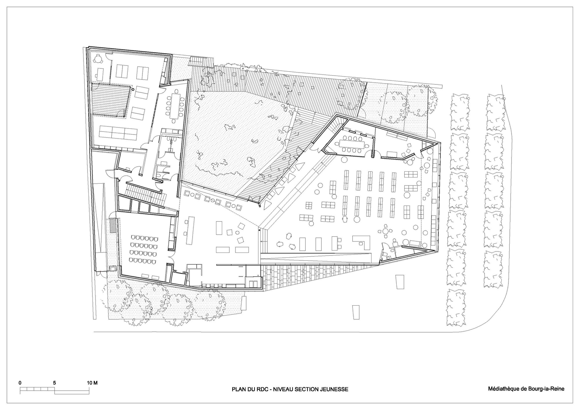 Media Library in Bourg-la-Reine / Pascale Guédot Architecte-17