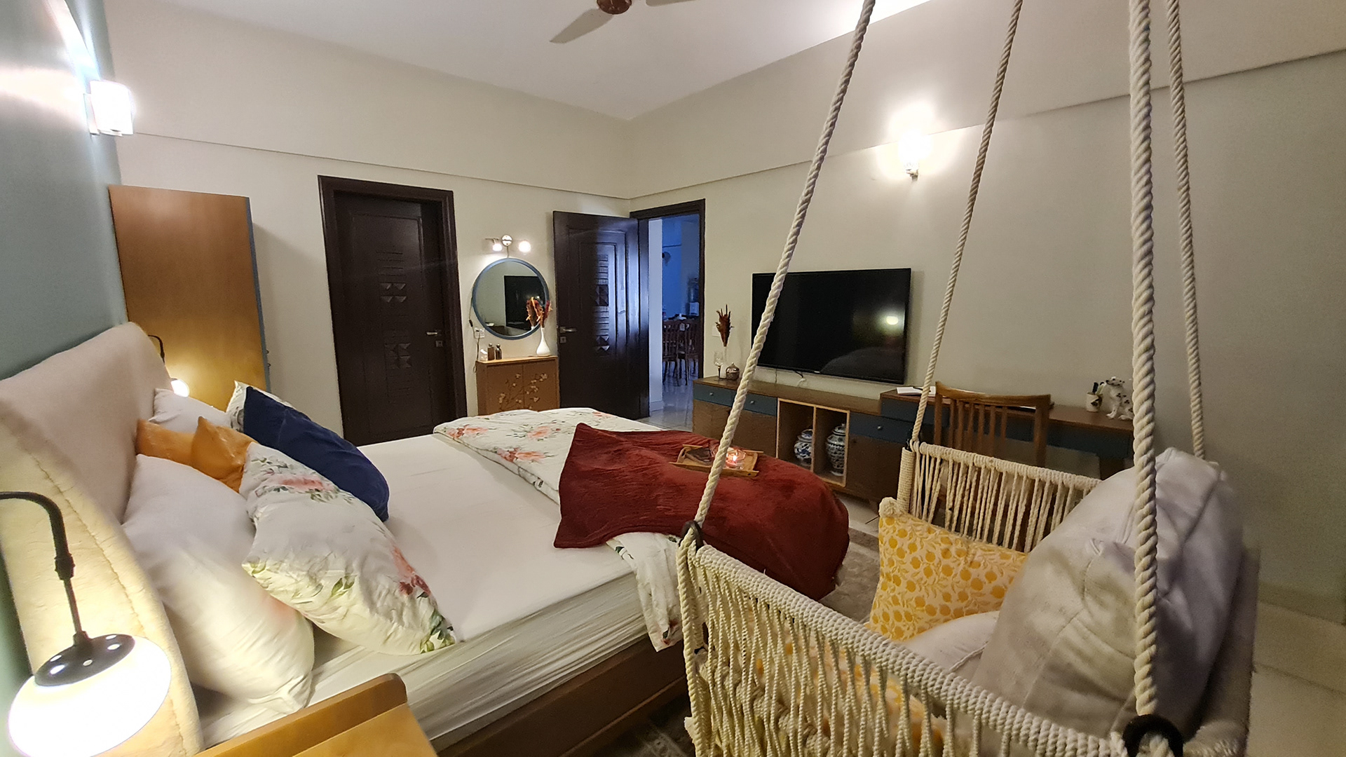 AB 卧室室内设计丨B3 设计工作室-21