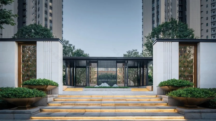 佛山中海金玺公馆景观设计丨中国佛山丨广州市泛澳景观设计有限公司-28