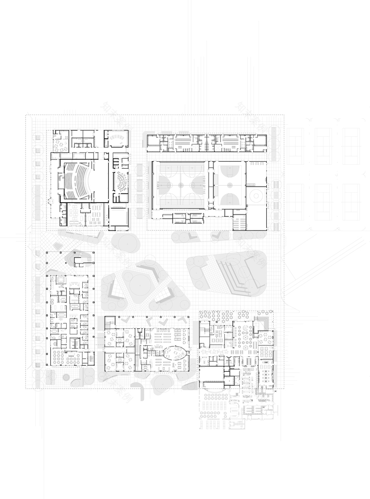 美国 Agnews K12 校园丨LPA 设计工作室-34