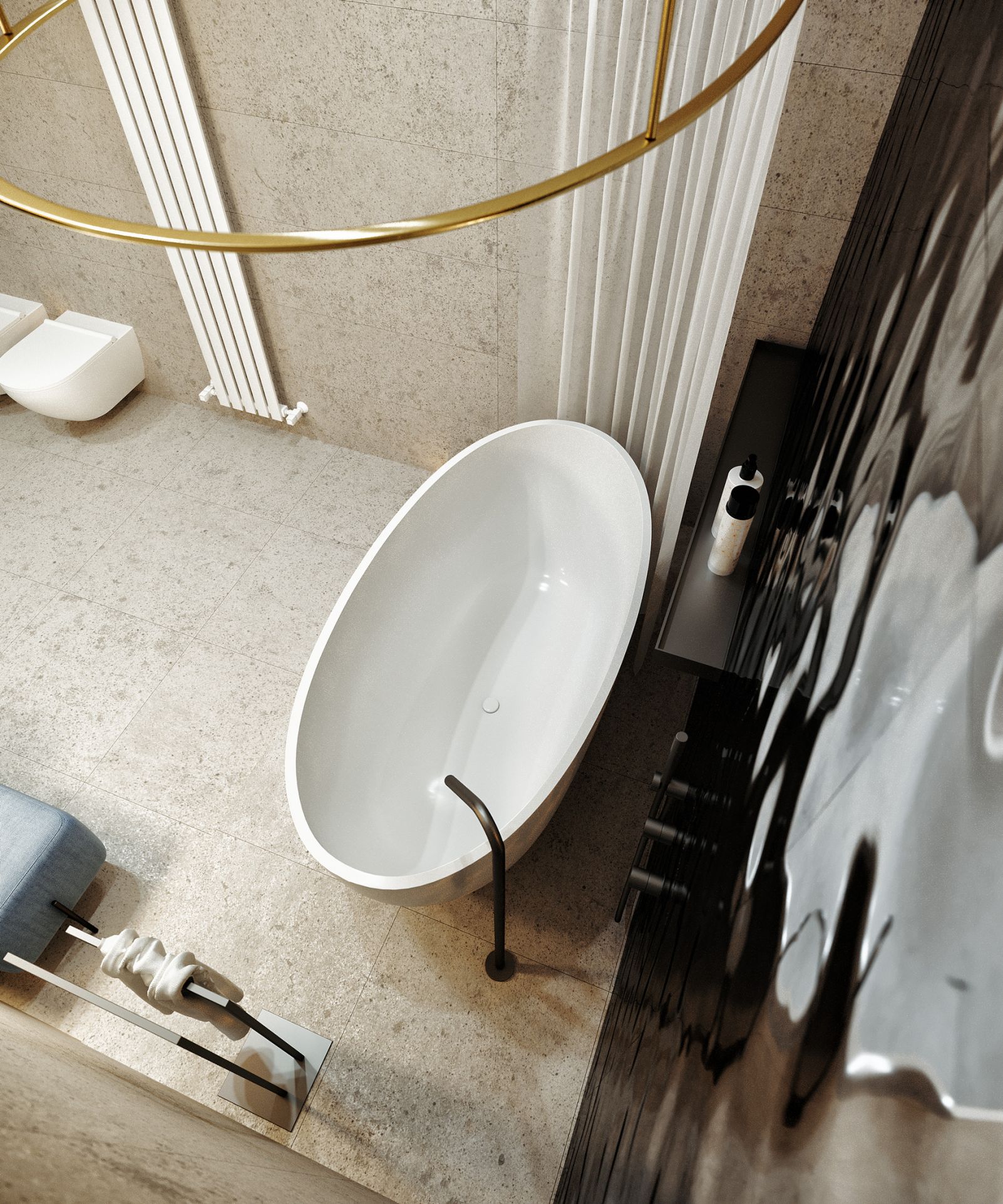 Комфорт сіті · 现代公寓室内设计丨Дизайн  студія Андрія Гординського-24