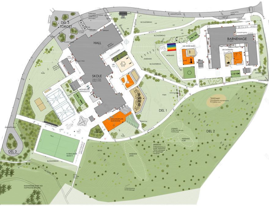 Ydalir 学校 · 木构建筑的绿色实践-16