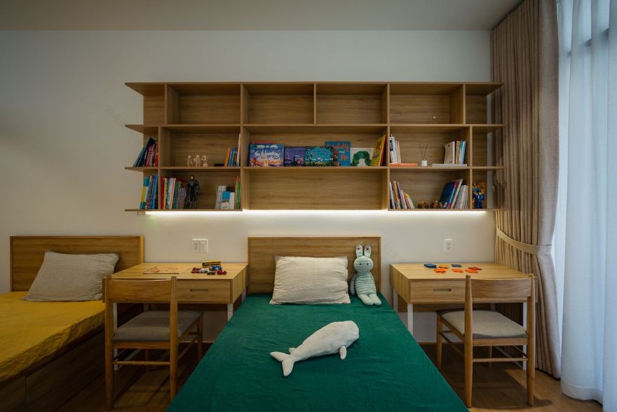 越南 Bi & Sam House 儿童活动空间设计-42