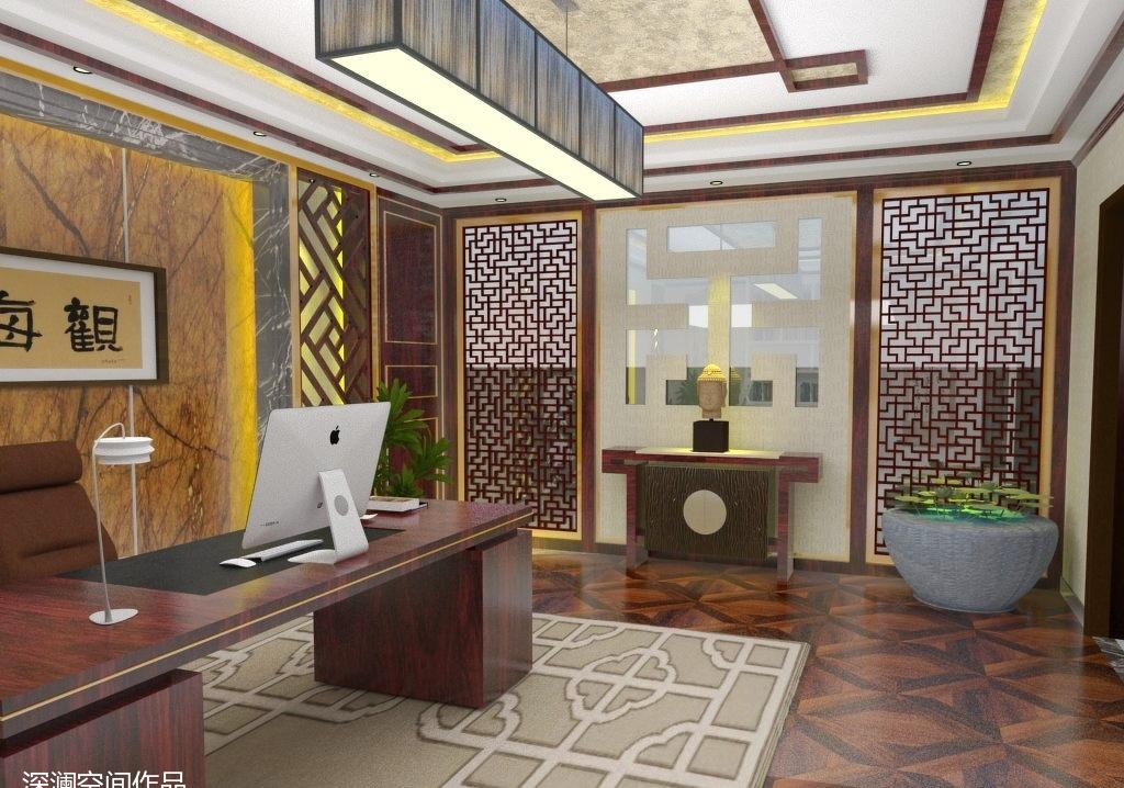 国贸大厦汉鼎集团总部办公室【中式】设计鉴赏-24