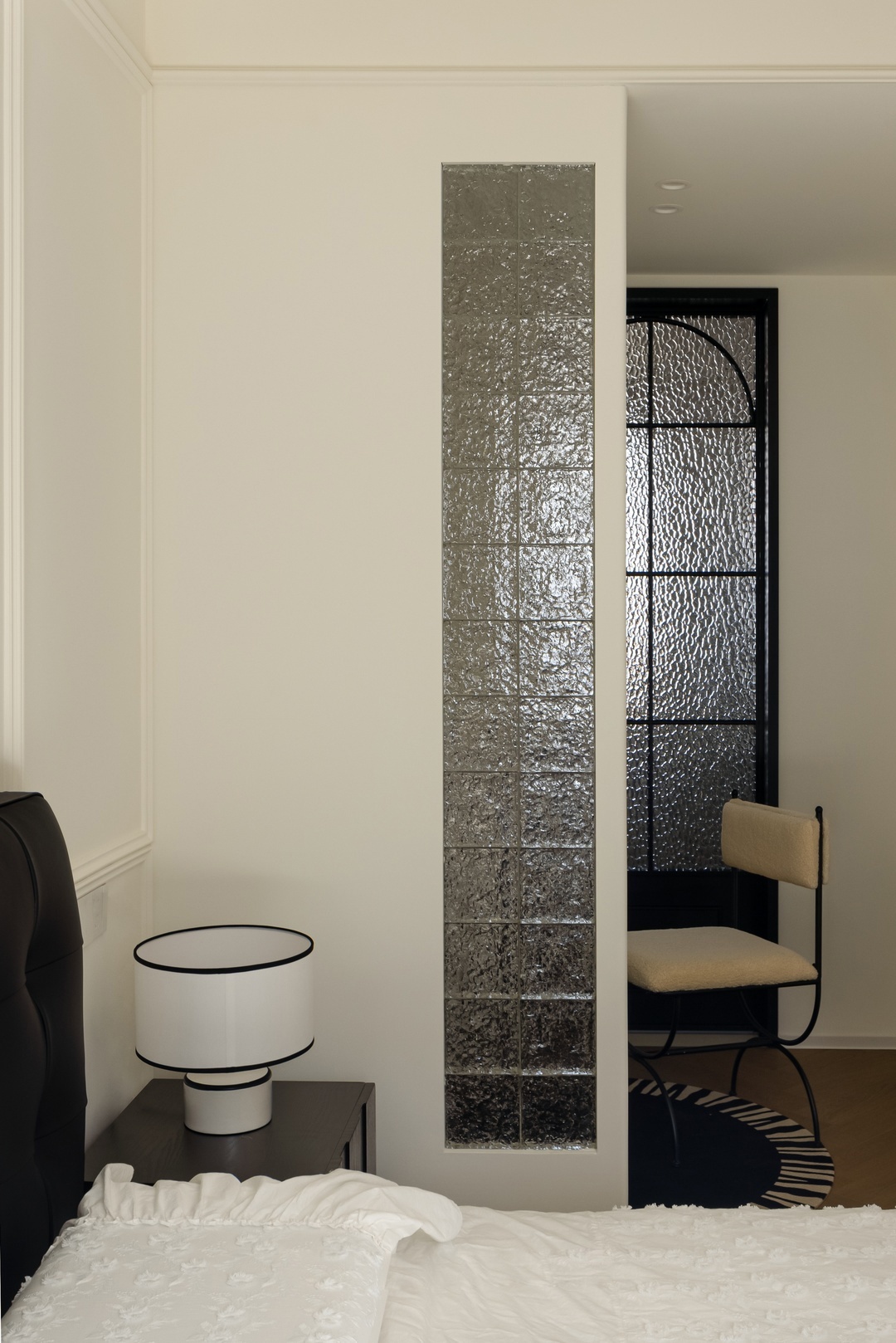 143㎡精装修全拆改,打造现代法式与中古融合的家丨飞墨设计-49