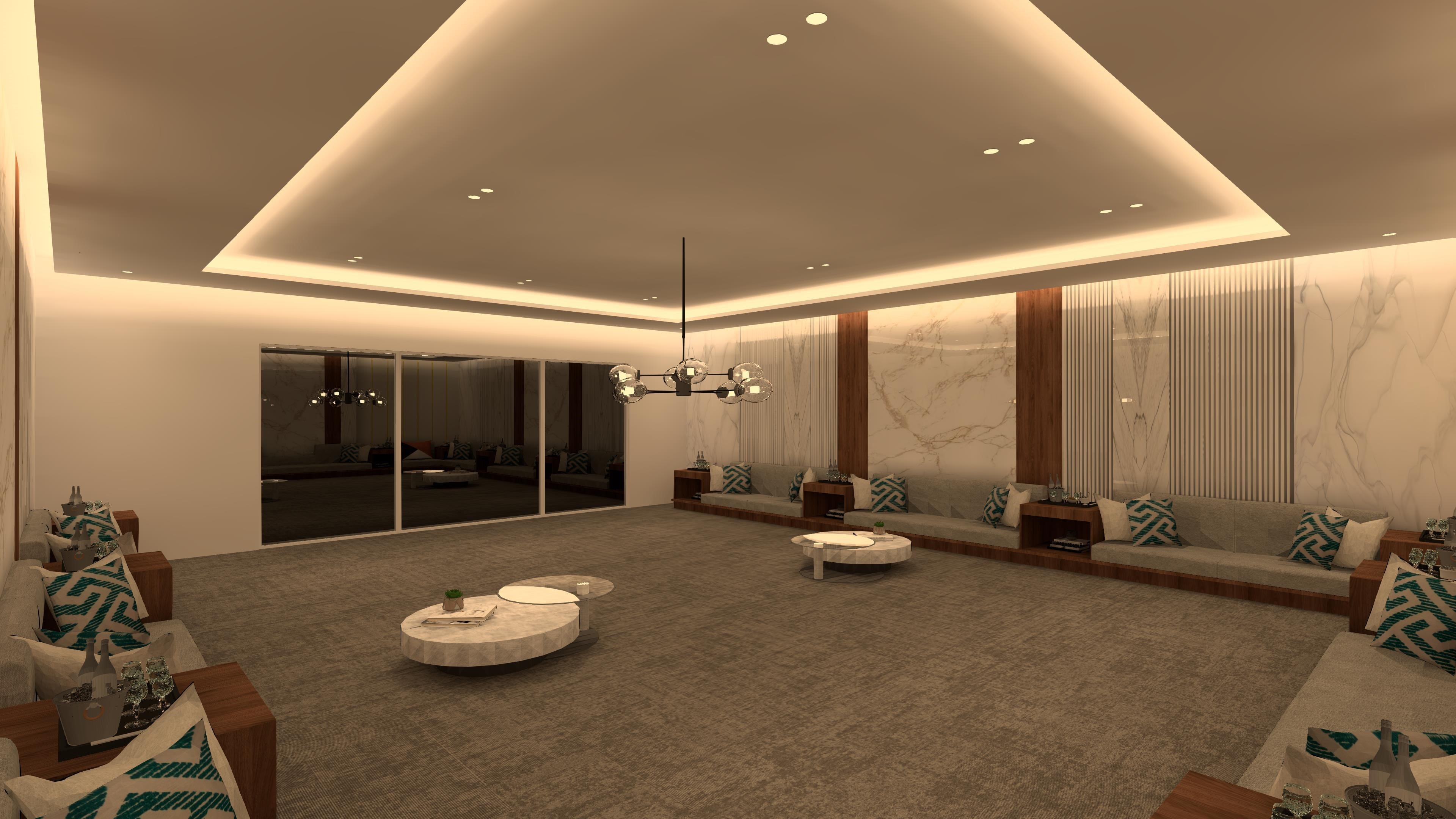 科威特私人别墅照明设计项目-5