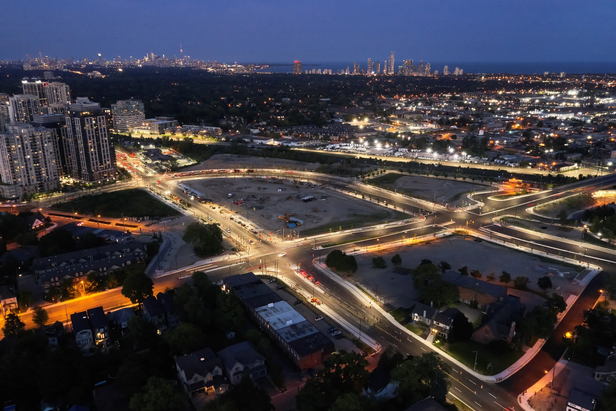 Six Points Interchange Construction-22