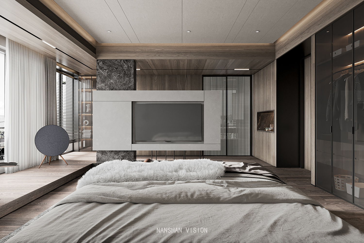 现代简约别墅设计丨南山图像-10