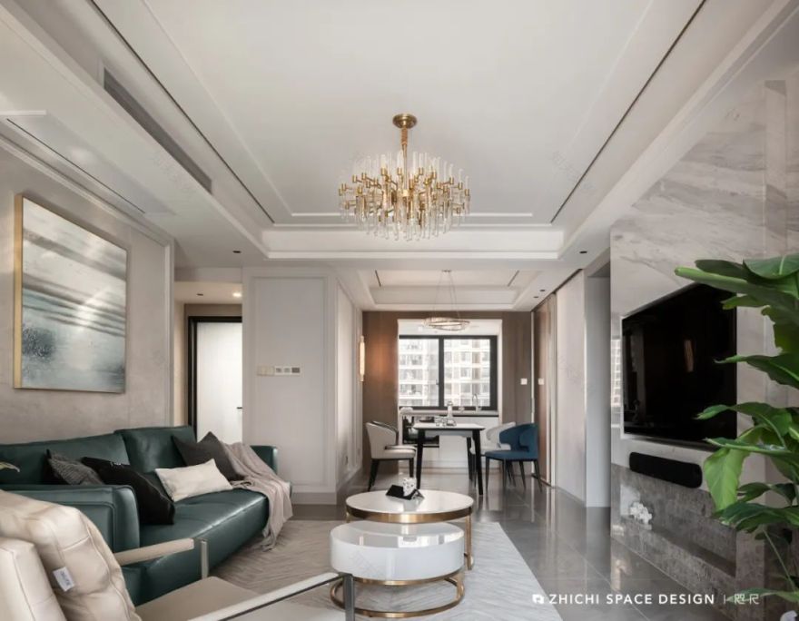 现代轻奢风住宅设计丨中国武汉丨武汉咫尺设计-18