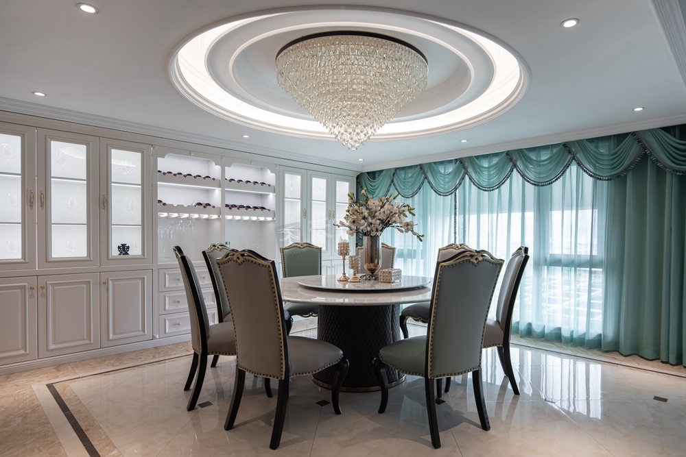 中交漫山法式轻奢联排别墅实景案例丨天古装饰-7