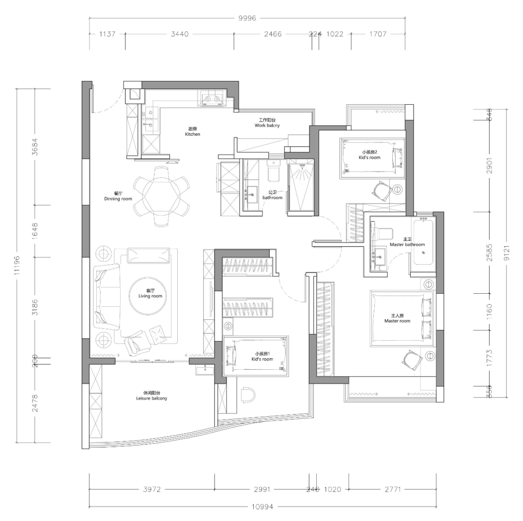 光大花园二期现代简约风,功能与美观的完美结合-34